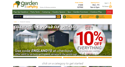 Desktop Screenshot of garden-camping.com